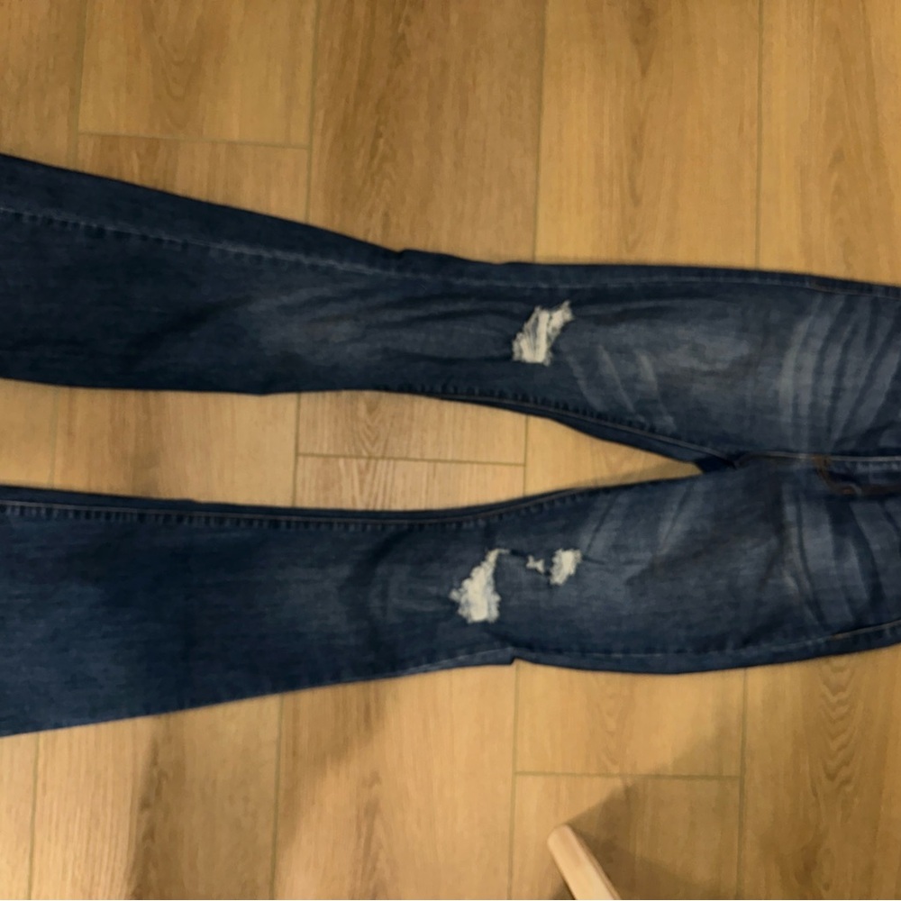 Altar'd State Blue Boot Cut Jeans